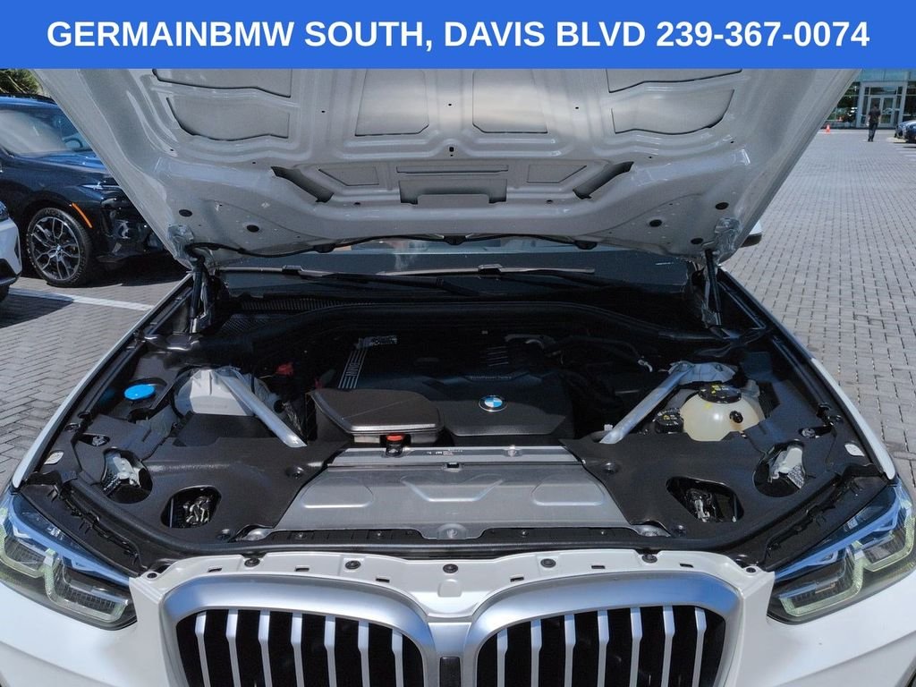 Certified Used 2024 Mineral White Metallic BMW xDrive30i image 14