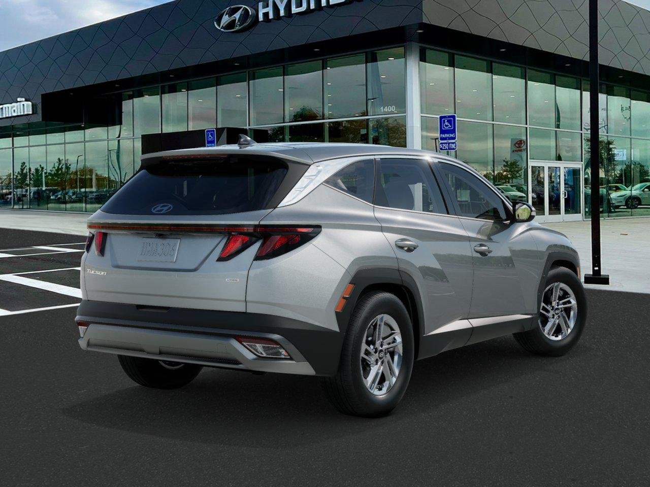 New 2026 Shimmering Silver Hyundai SE AWD image 4