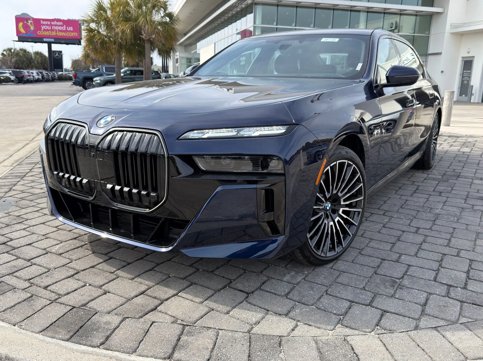 Used 2026 Tanzanite Blue II Metallic BMW 760i xDrive image 1