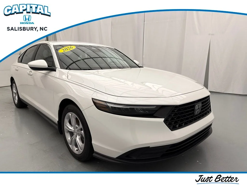 New 2026 Platinum White Pearl Honda LX image 1