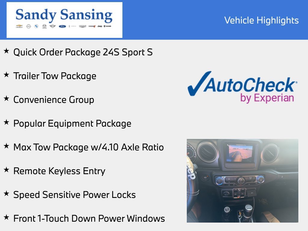 Used 2023 Blue Jeep Sport S image 7
