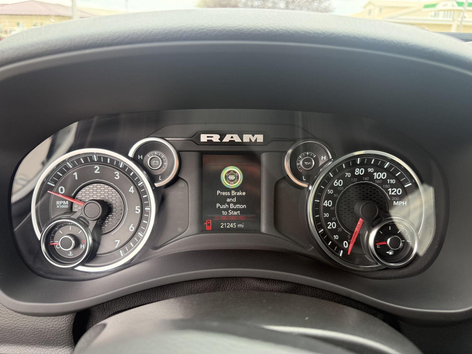 Used 2024 Bright White Clearcoat Ram Big Horn image 16