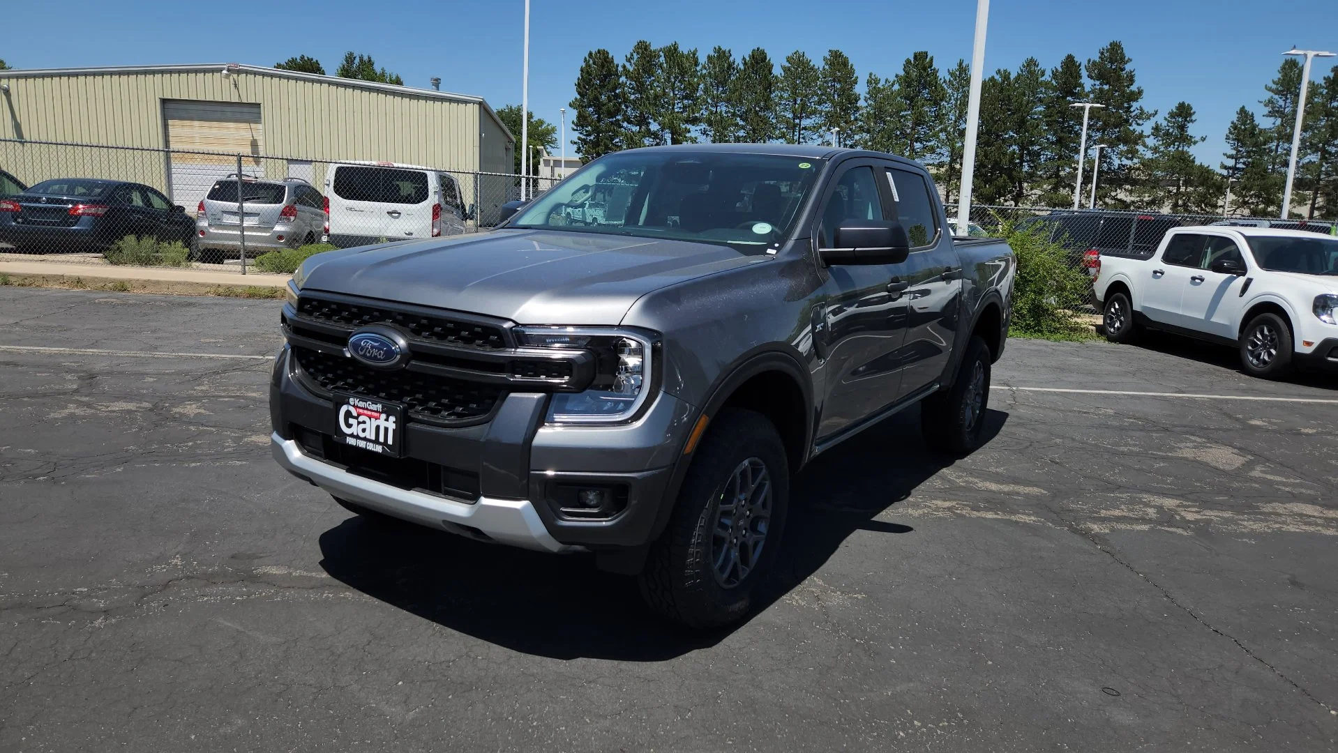 New 2026 Carbonized Gray Metallic Ford XLT image 2