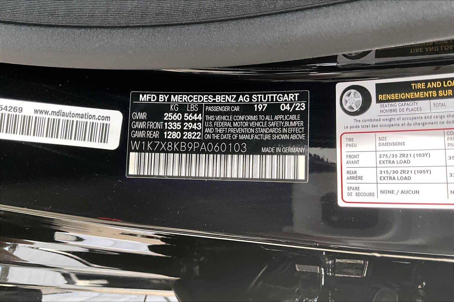 Used 2023 Obsidian Black Metallic Mercedes-Benz AMG® GT 63 S image 38