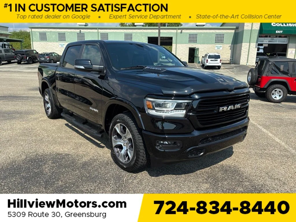 Used 2022 Diamond Black Ram Laramie image 9