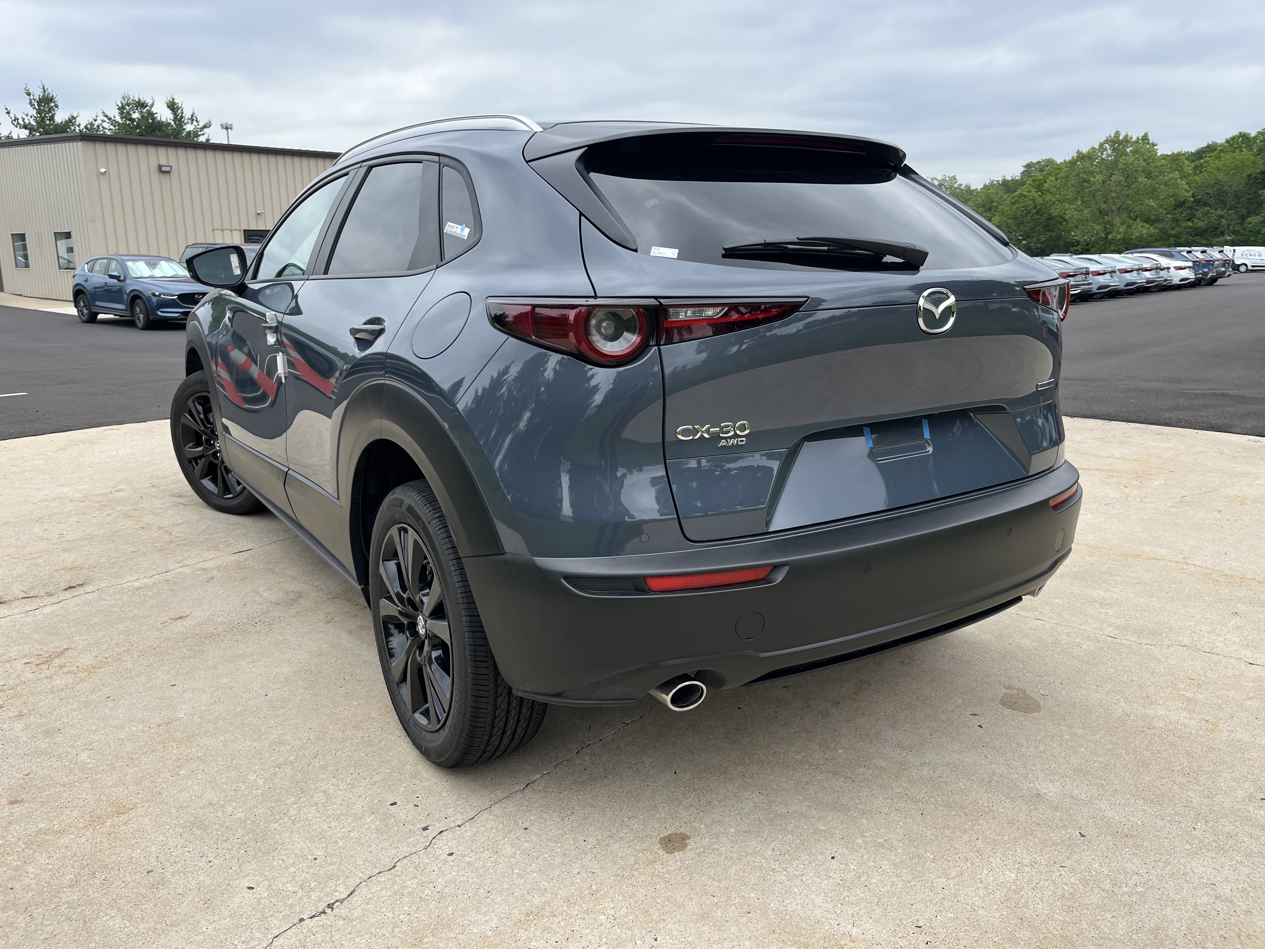 New 2026 Polymetal Gray Metallic Mazda 2.5 S Carbon Edition AWD image 9