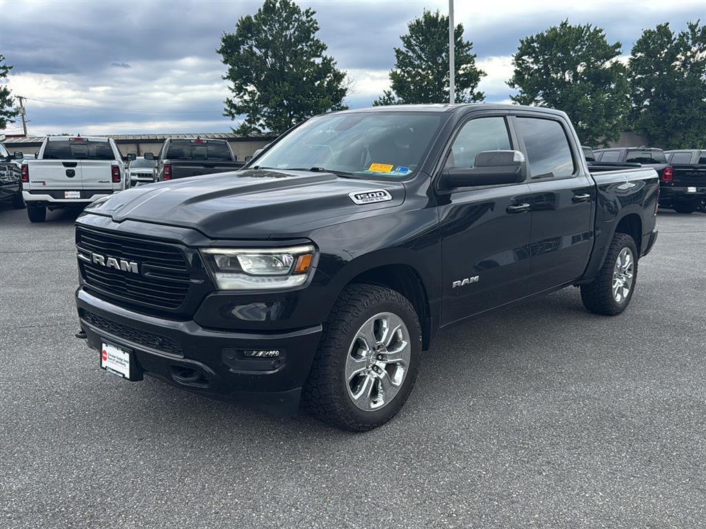 Used 2020 Diamond Black Crystal Pearlcoat Ram Big Horn image 3