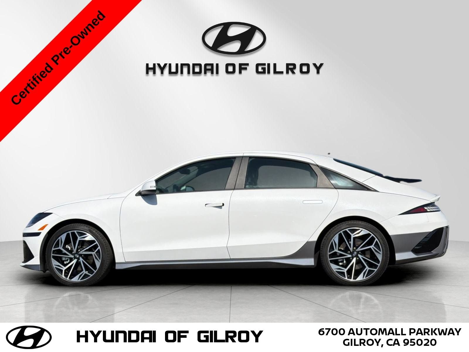 Certified 2023 Hyundai IONIQ 6 SEL with VIN KMHM34AC9PA022314 for sale in Gilroy, CA
