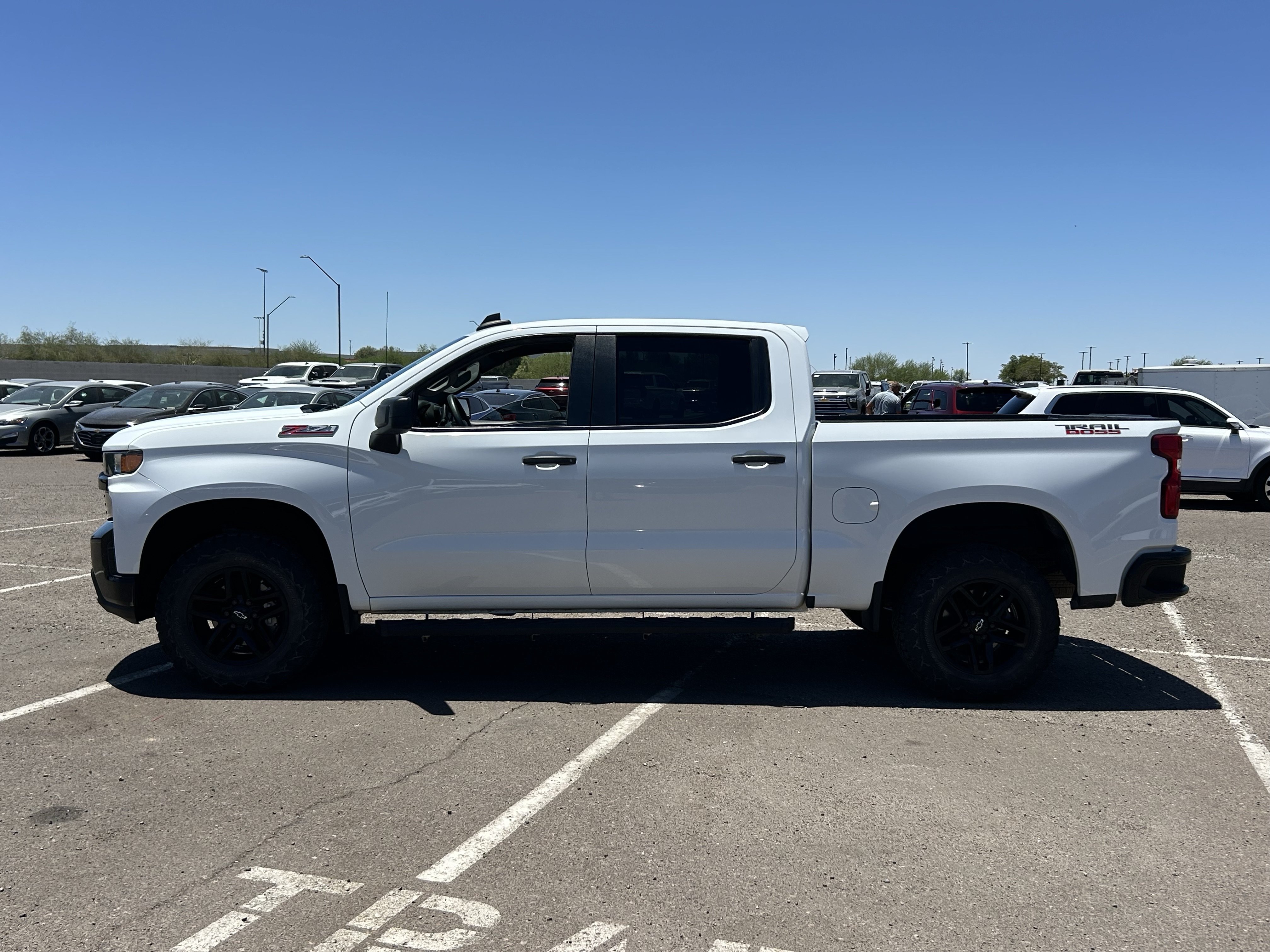Certified Used 2022 Summit White Chevrolet Custom Trail Boss image 2