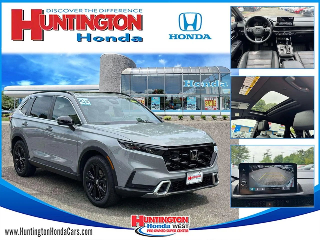 Used 2025 Urban Gray Pearl Honda Sport Touring image 1
