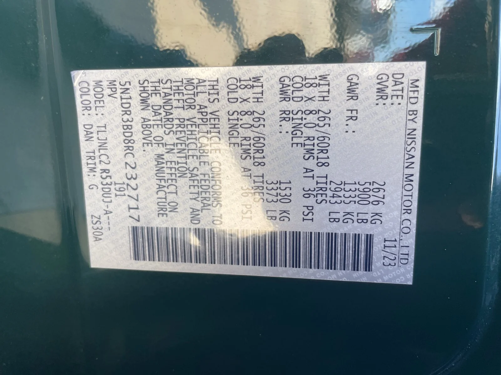 Used 2024 Black Nissan Rock Creek image 30