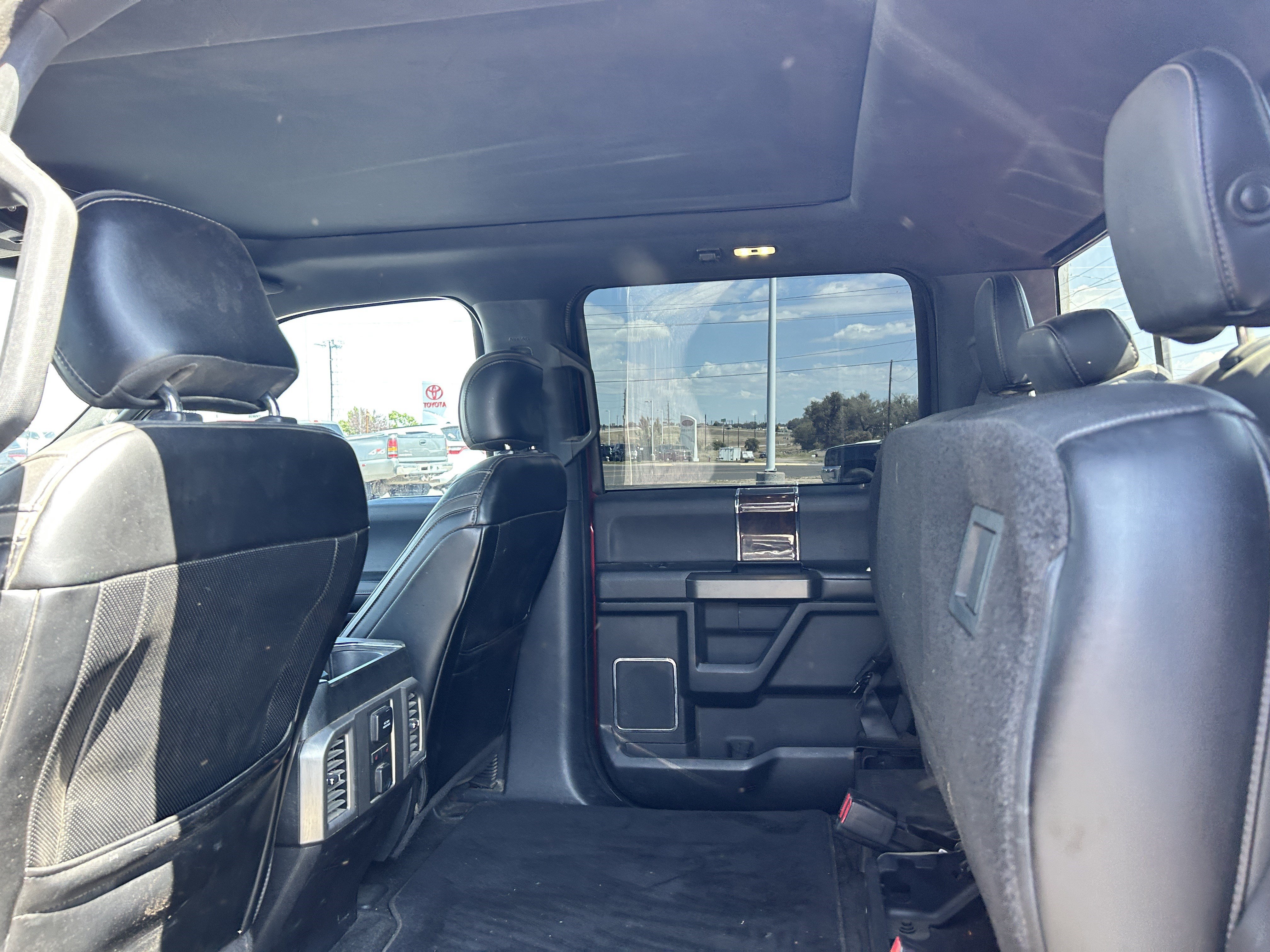 Used 2015 Red Ford Platinum image 9