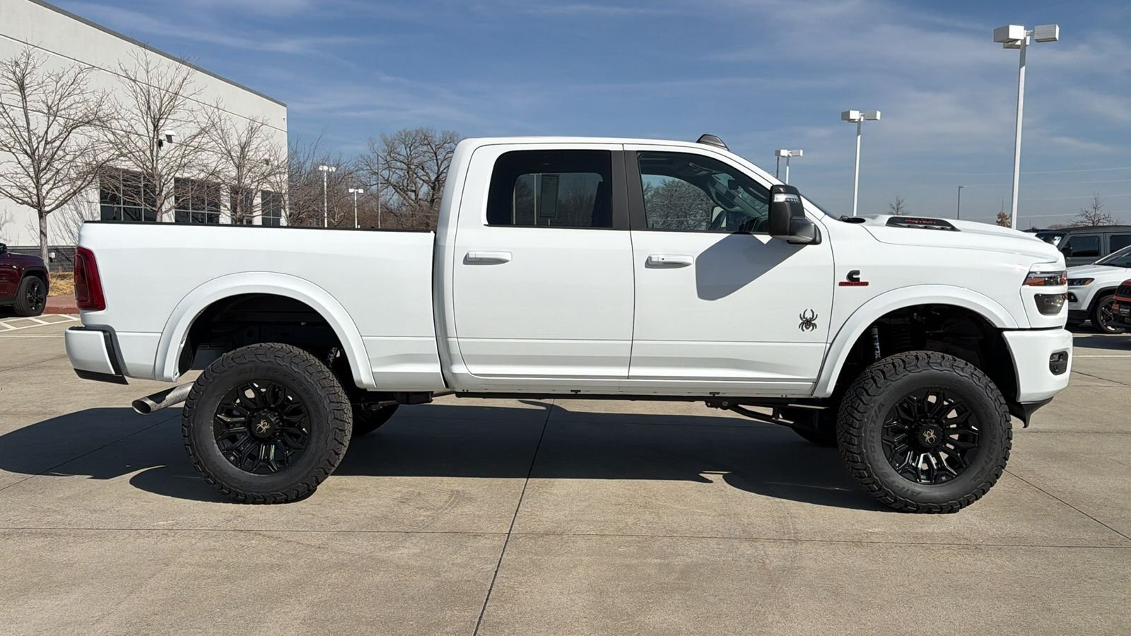 New 2026 Bright White Clear-Coat Exterior Paint RAM Laramie image 13