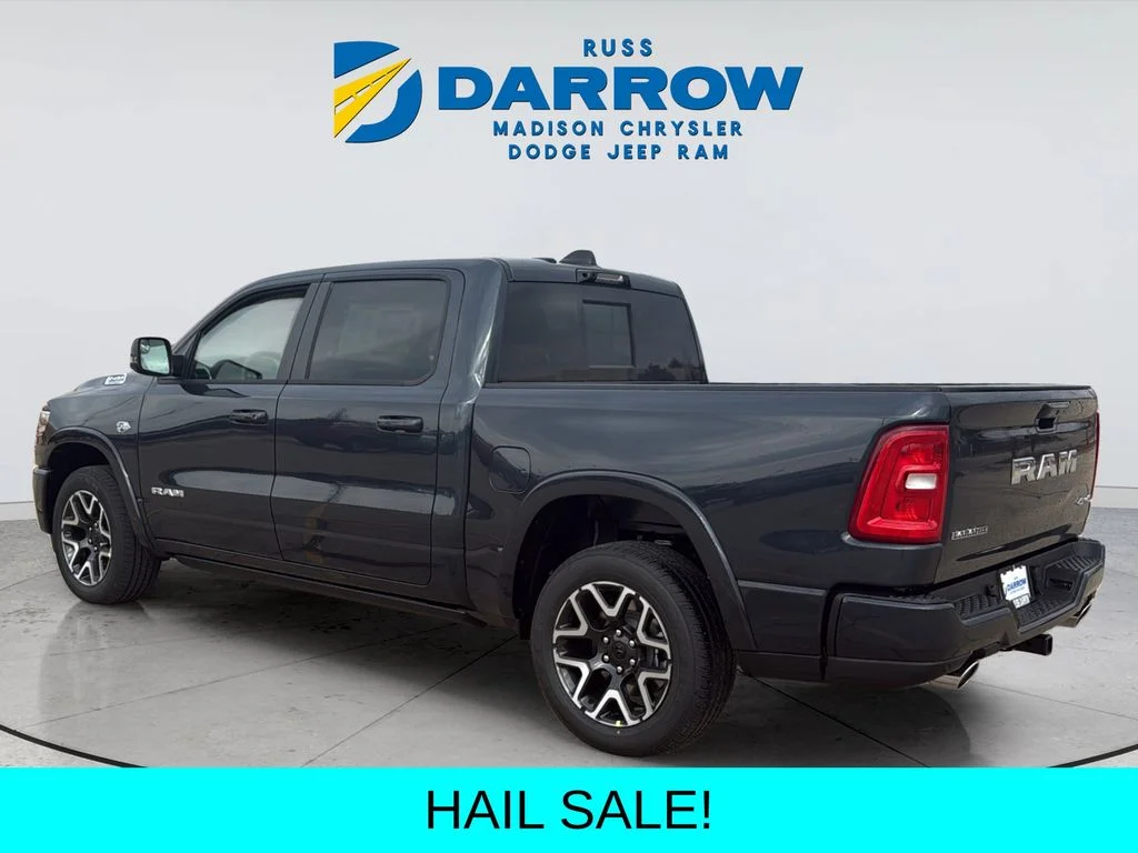 New 2026 Forged Blue Metallic Exterior Paint RAM Laramie image 3