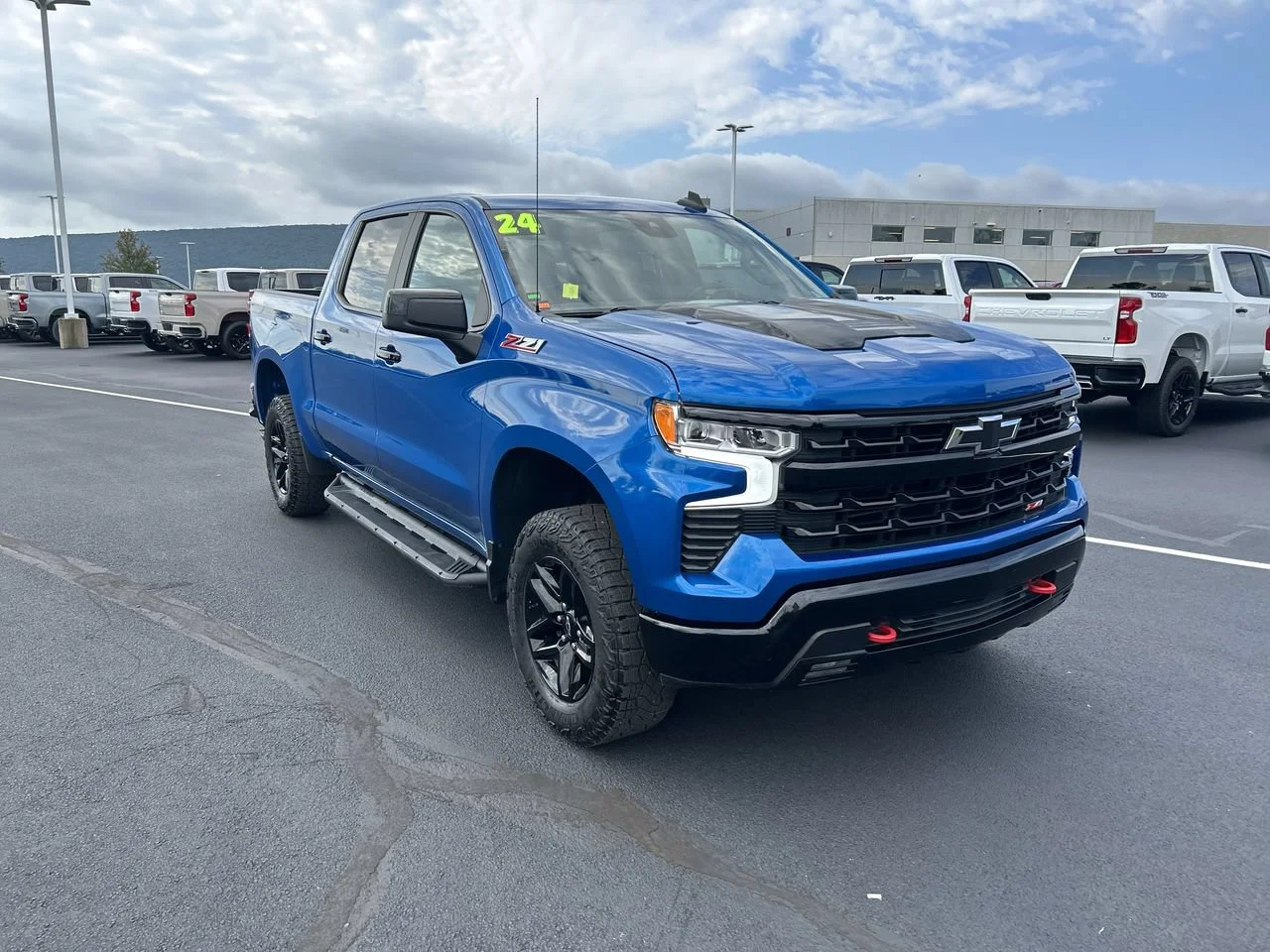 Used 2024 Glacier Blue Metallic Chevrolet LT Trail Boss image 1