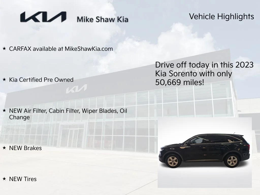 Certified Used 2023 Black Kia LX image 9