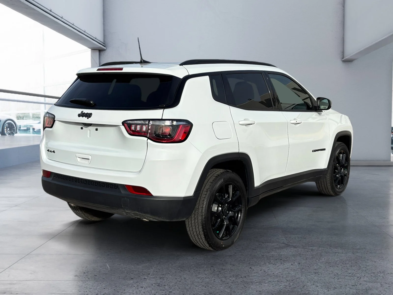New 2026 Bright White Jeep North Altitude* 4x4, Pano Sunroof, Heated Seats, Wireless Charging Pad image 5