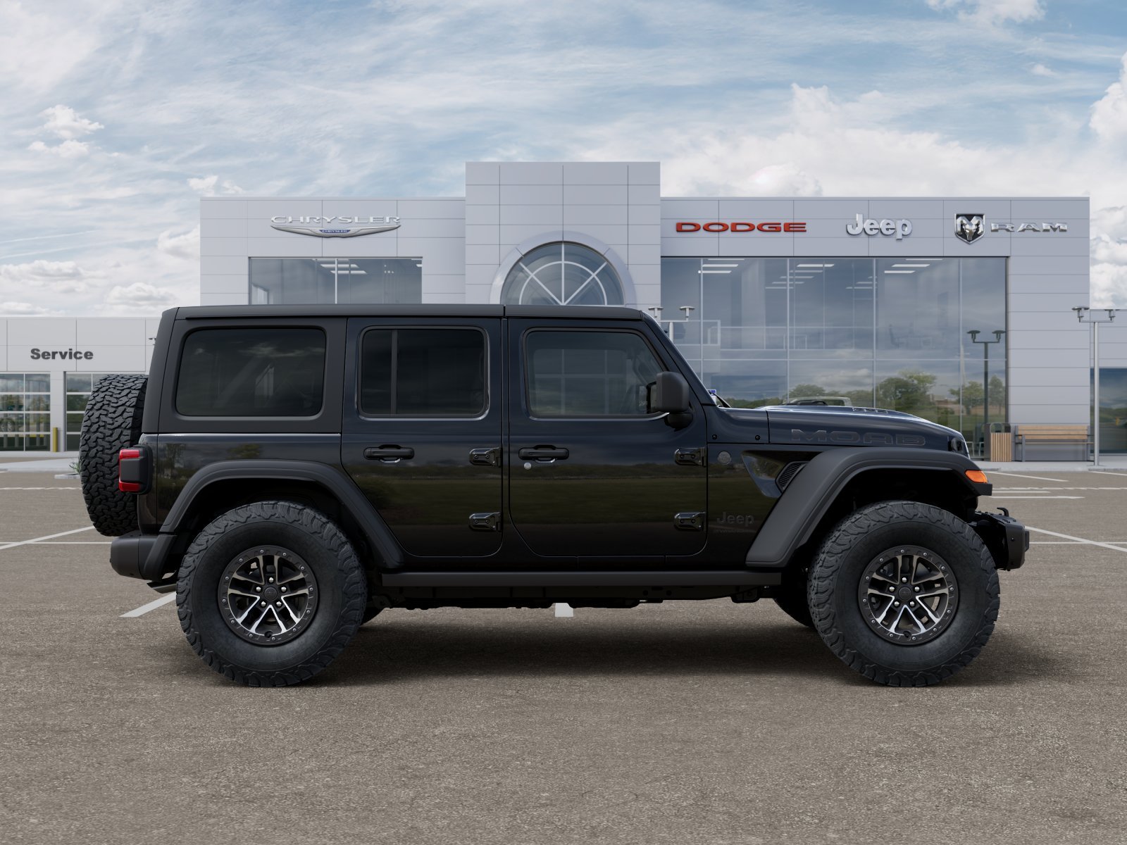 New 2026 Black Clear-Coat Exterior Paint Jeep Willy