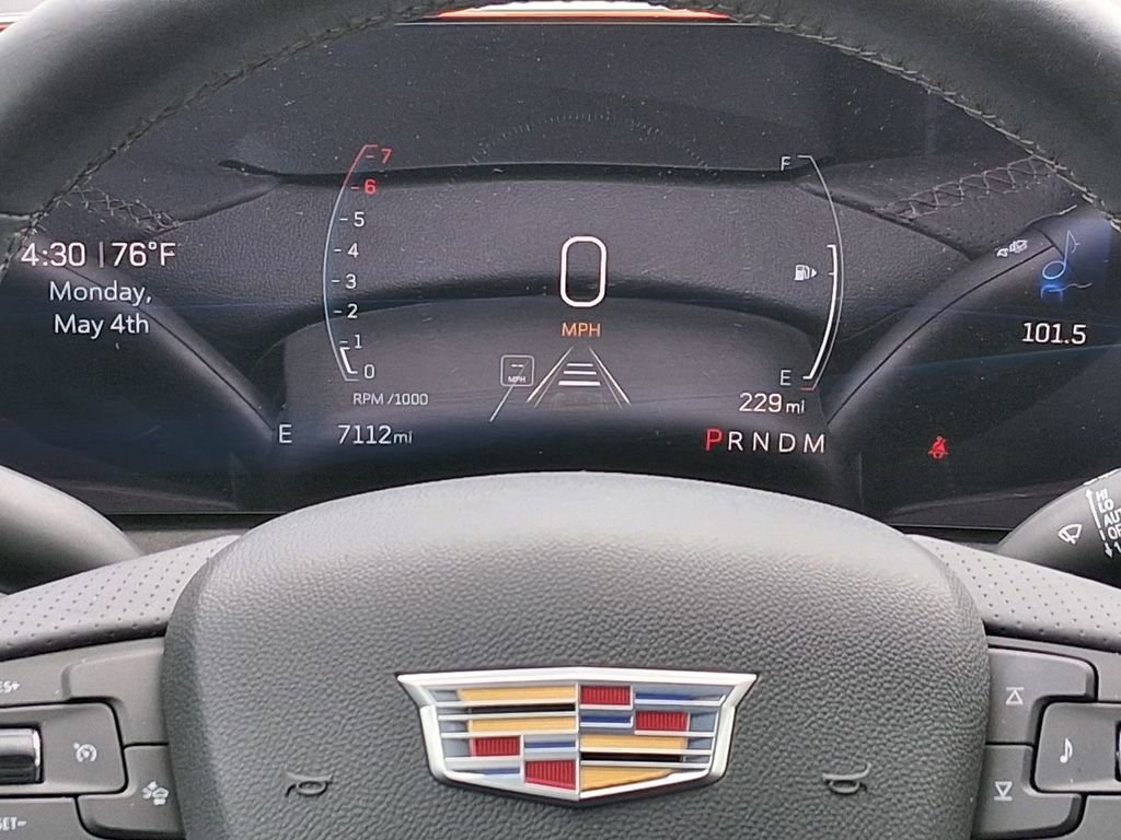 Used 2025 Crystal White Tricoat Cadillac Sport image 13