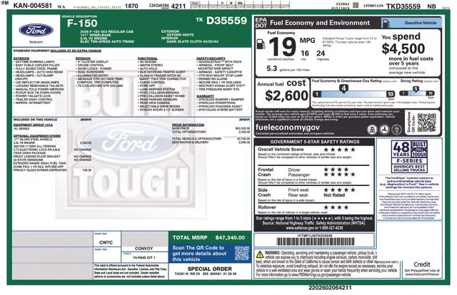 New 2026 Oxford White Ford XL image 30