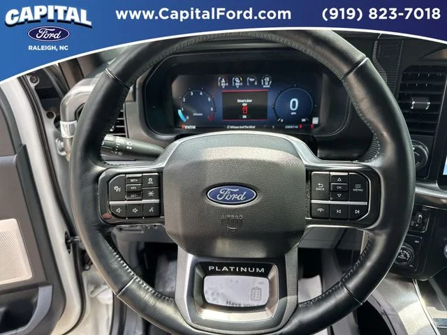 Used 2025 White Ford Platinum image 25