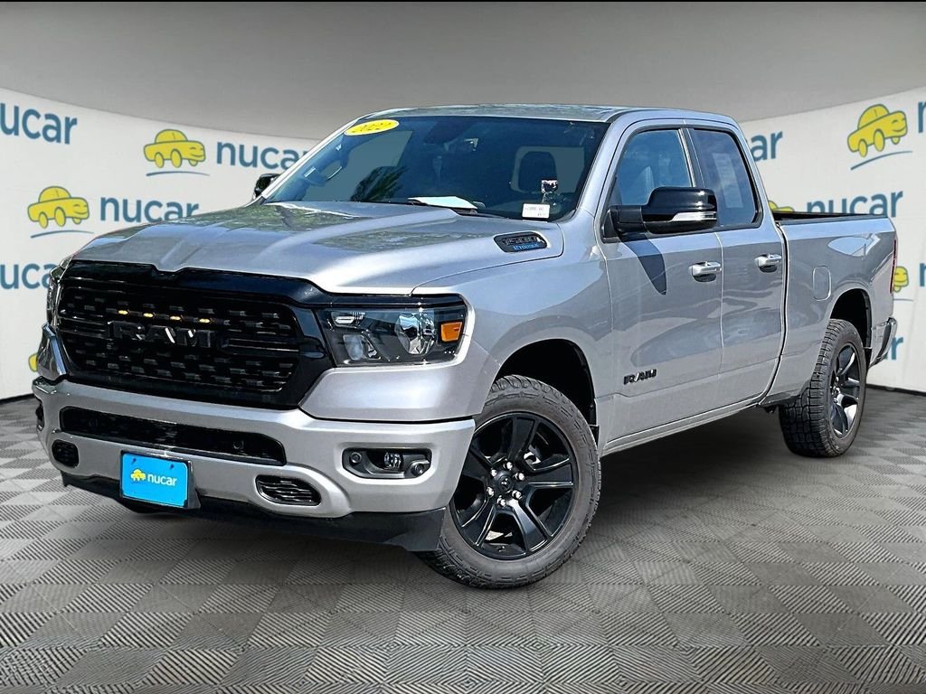 Used 2022 Billet Silver Metallic Clearcoat Ram Big Horn/Lone Star image 3