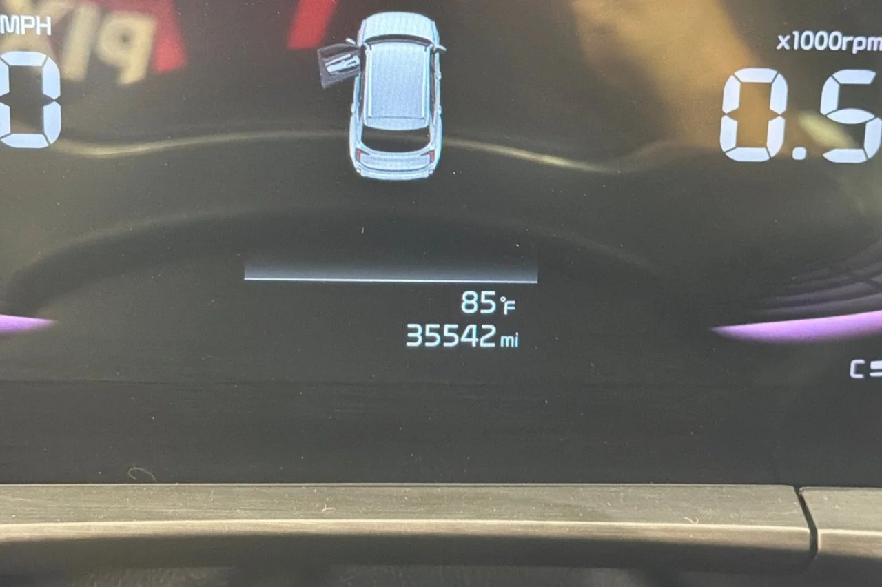 Used 2023 BLACK Kia EX X-Line image 25