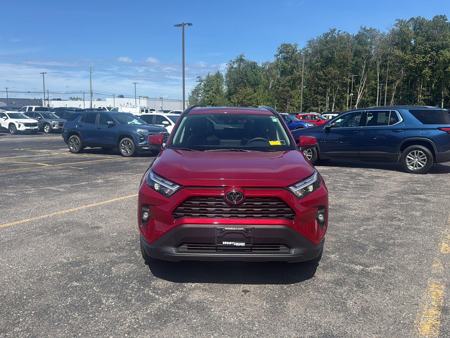 Used 2024 Ruby Flare Pearl Toyota XLE Premium image 2