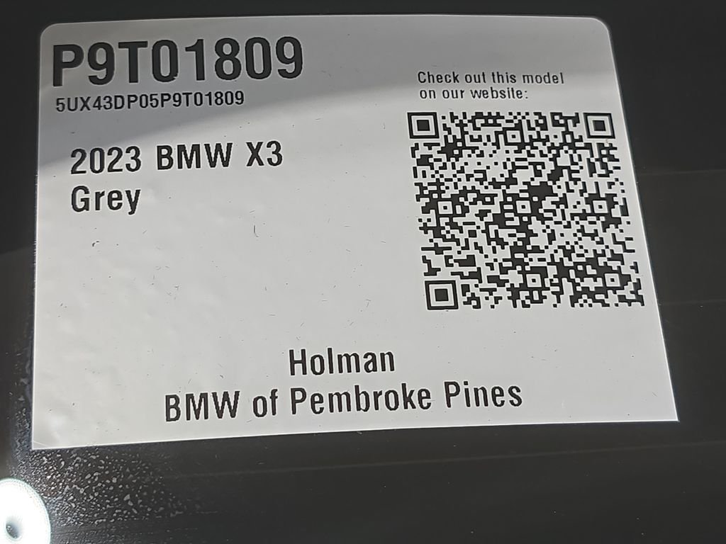 Certified Used 2023 Brooklyn Grey Metallic BMW sDrive30i image 29