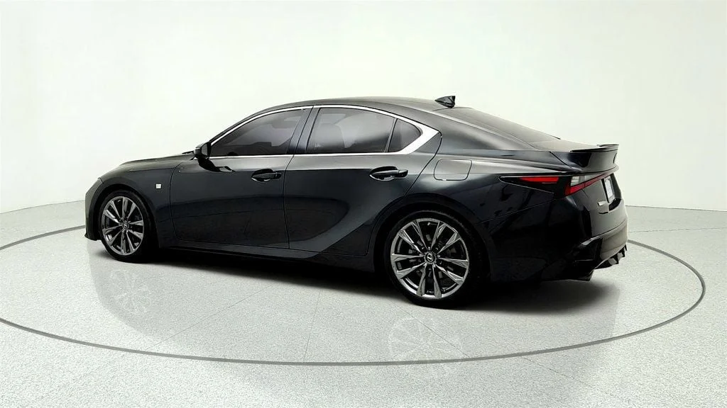 Used 2021 Caviar Lexus IS 350 F SPORT RWD w/ Intuitive Parking Assist image 7