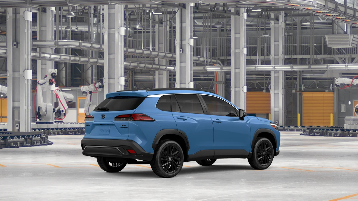New 2026 Cavalry Blue Toyota Hybrid XSE image 10