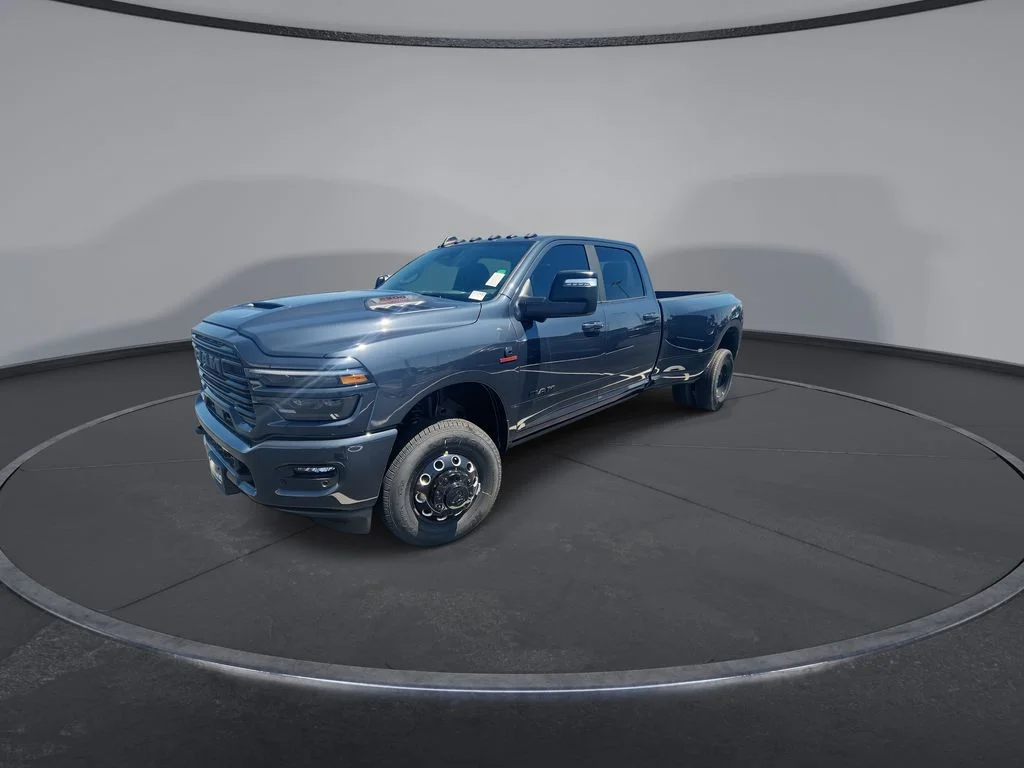 New 2026 Forged Blue Metallic Exterior Paint RAM Laramie image 4
