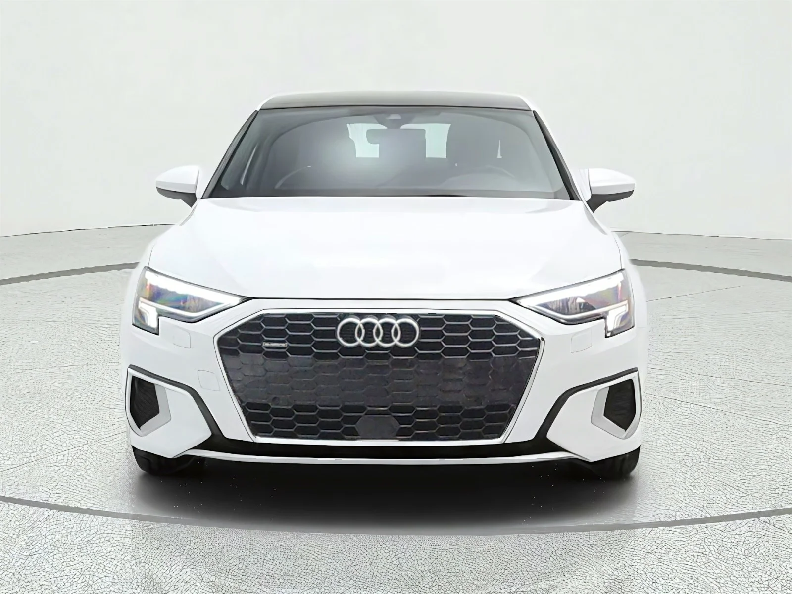 Used 2023 Glacier White Metallic Audi Premium image 2