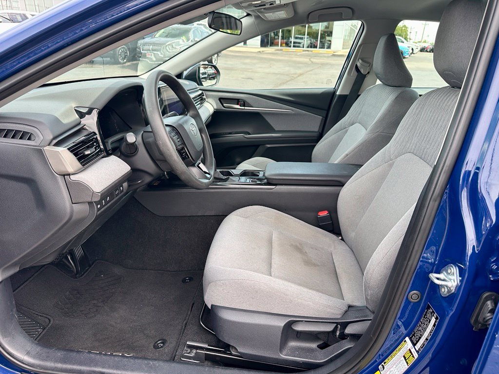 Used 2025 Blue Toyota LE image 12
