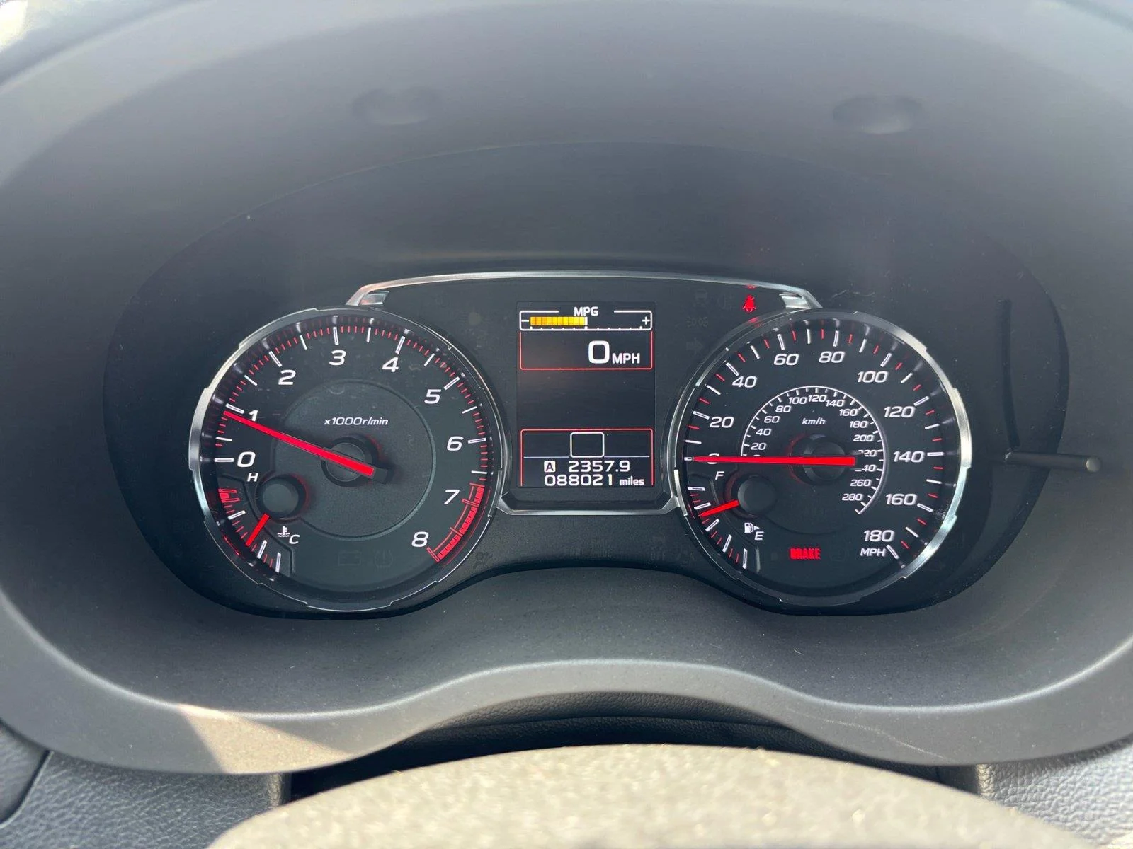 Used 2018 Crystal Black Silica Subaru Base image 16