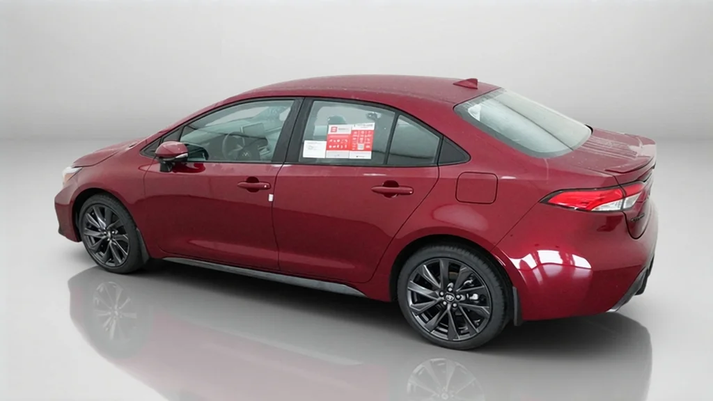 New 2027 Ruby Flare Pearl Toyota SE image 15