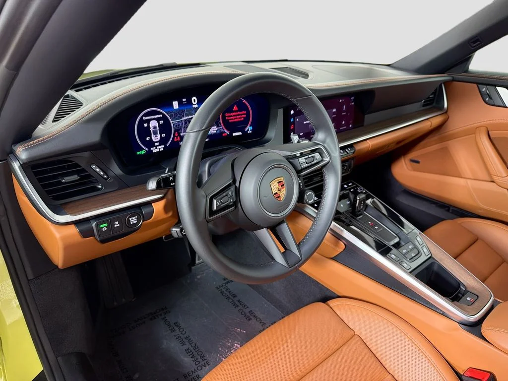 Used 2025 Yellow Porsche Carrera image 9