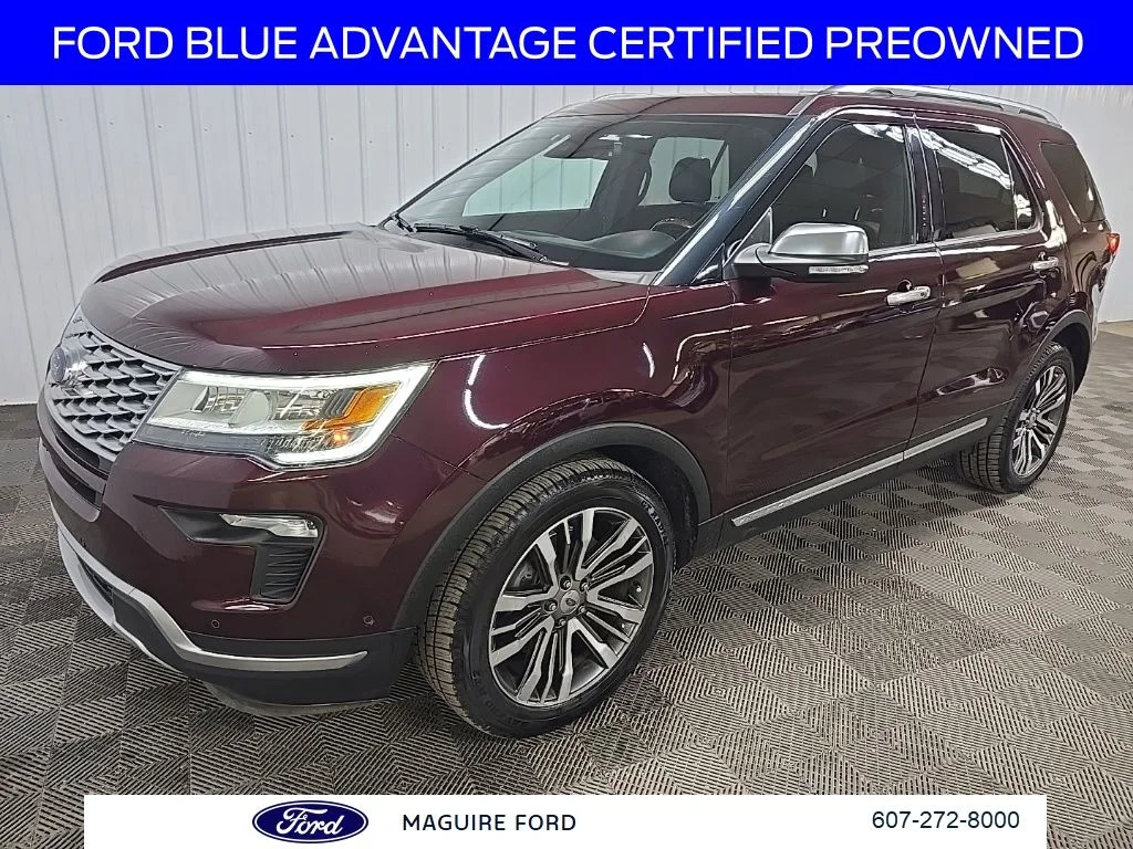 Used 2018 Red Ford Platinum image 11
