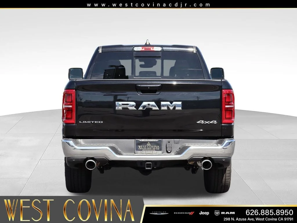 New 2025 Diamond Black Crystal Pearl-Coat Exterior Paint RAM Limited image 6