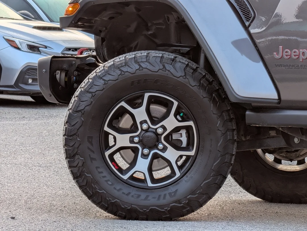 Certified Used 2021 Grey Jeep Unlimited Rubicon - - 4x4 - Leather - Cold Weather Grp - Trailer Tow - LED Grp & More! image 9