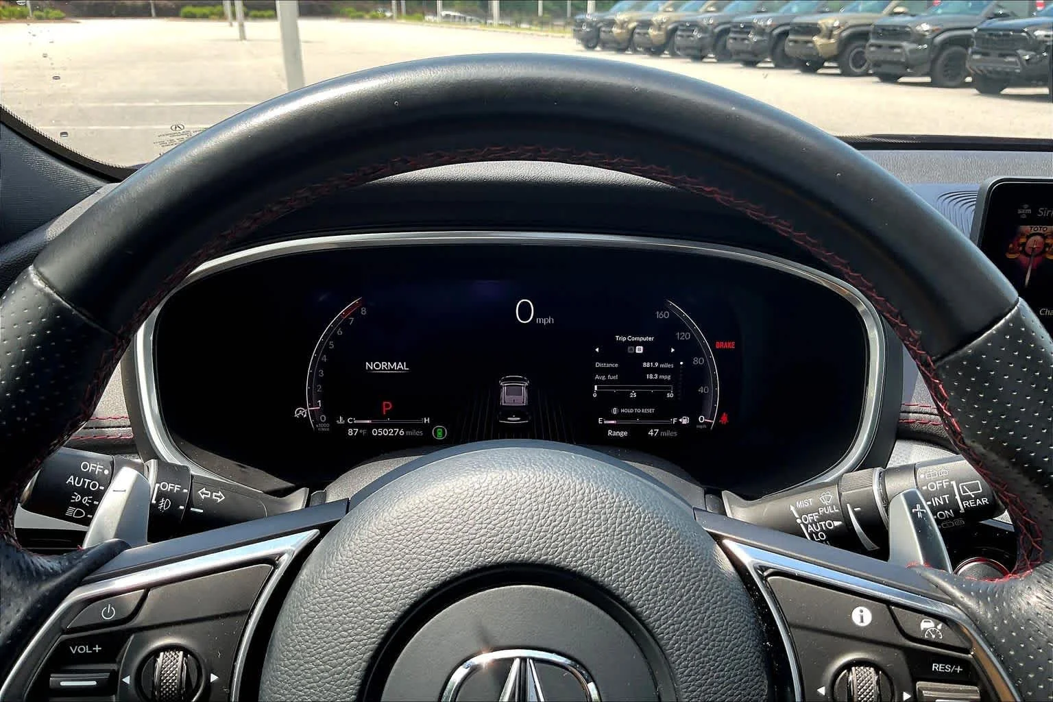 Used 2023 Apex Blue Pearl Acura w/A-Spec Package image 26