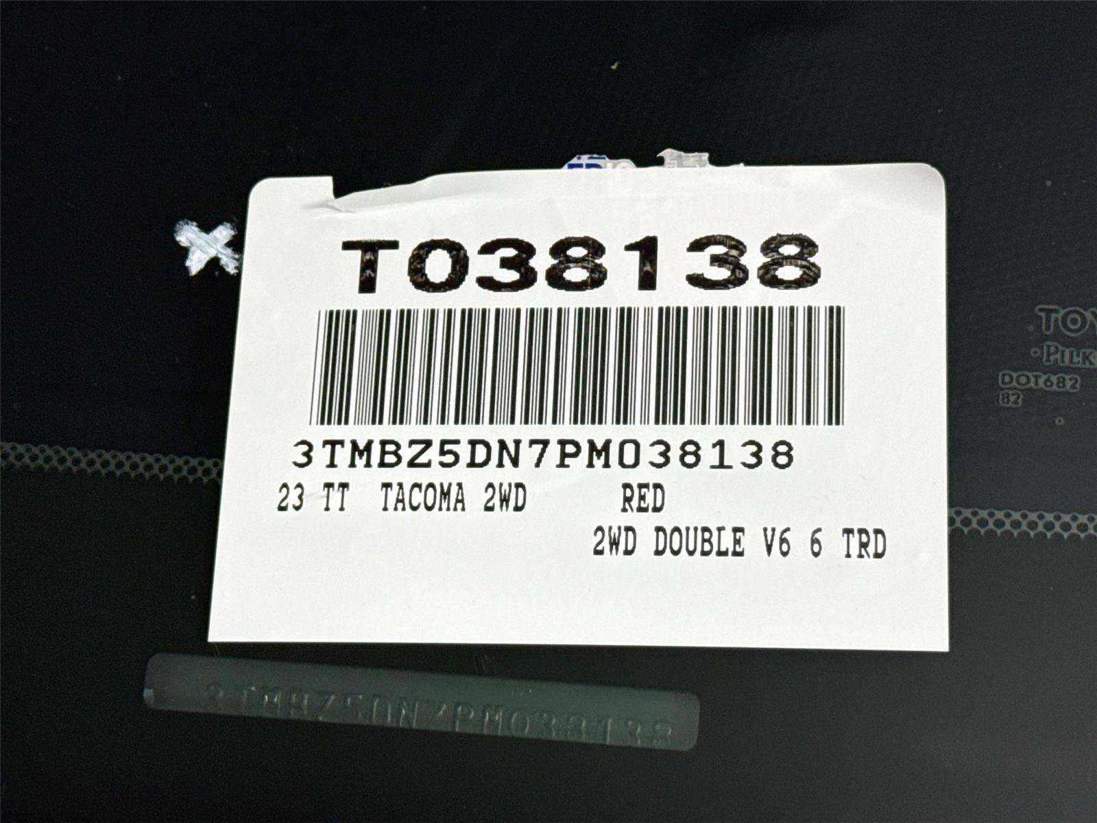 Certified Used 2023 Barcelona Red Metallic Toyota TRD Sport image 46
