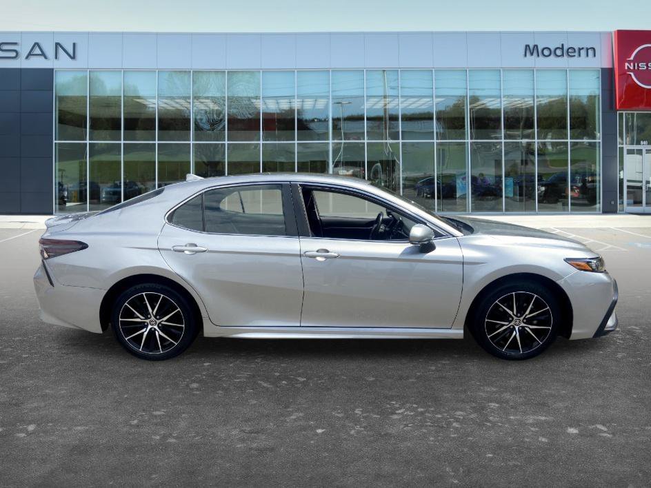Used 2023 Celestial Silver Metallic Toyota SE image 4