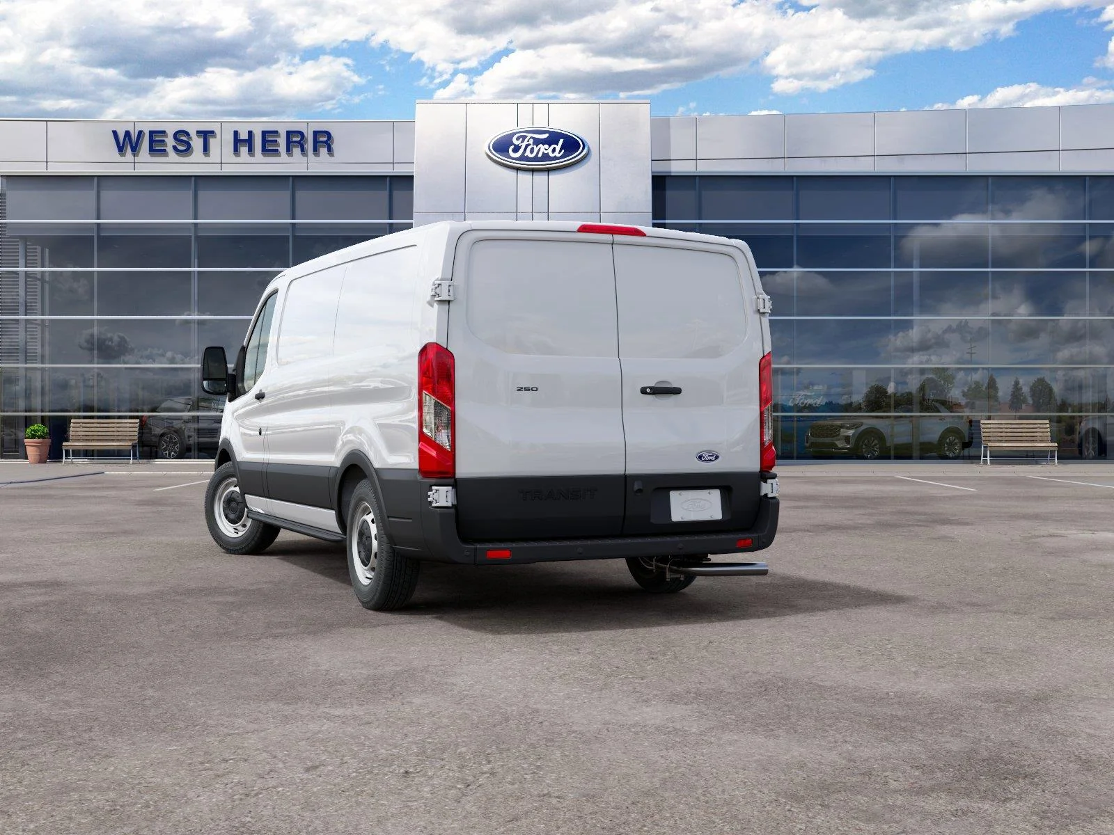 New 2027 Oxford White Ford Cargo Van image 4