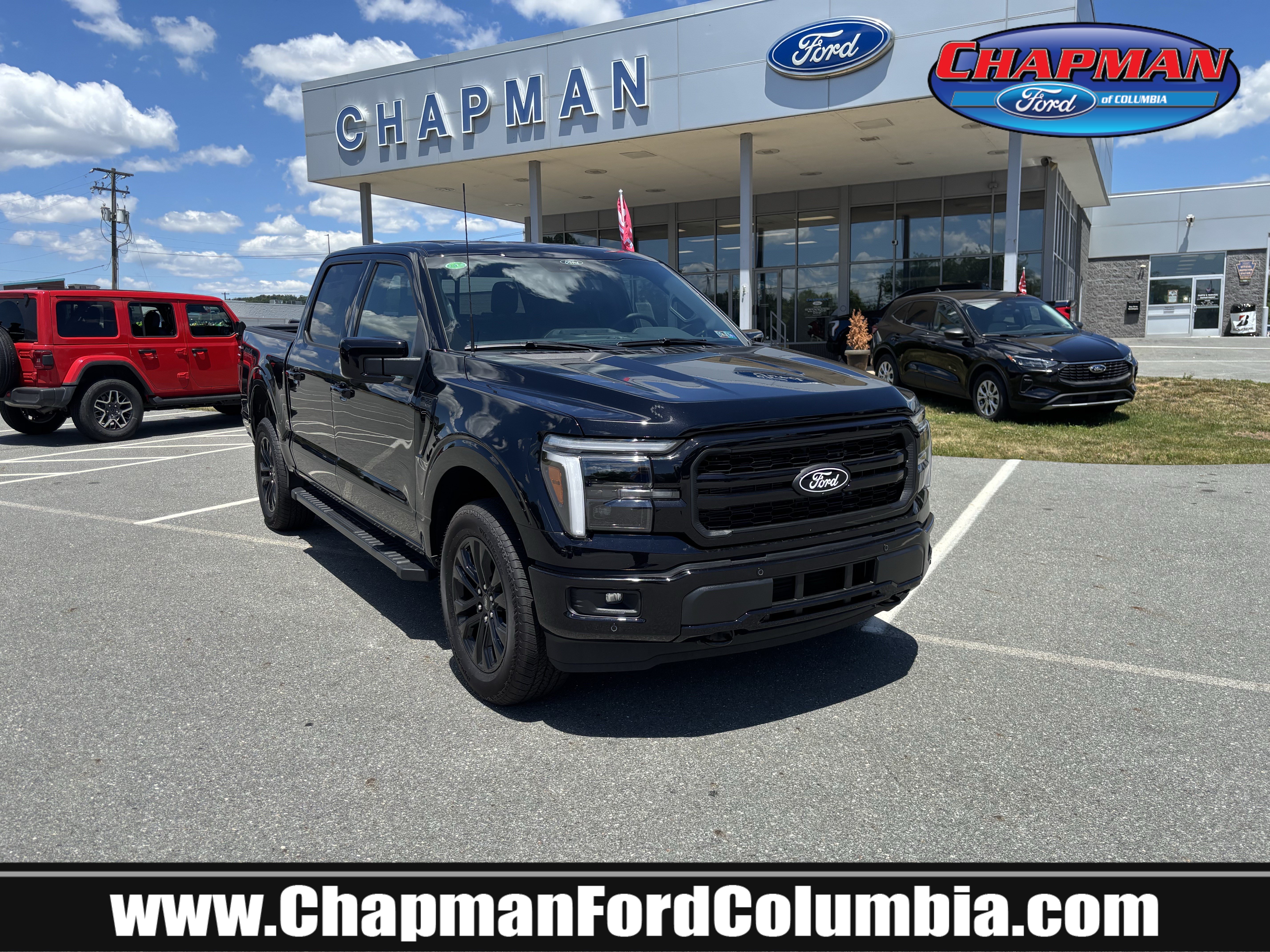 New 2026 Agate Black Metallic Ford Lariat® image 1