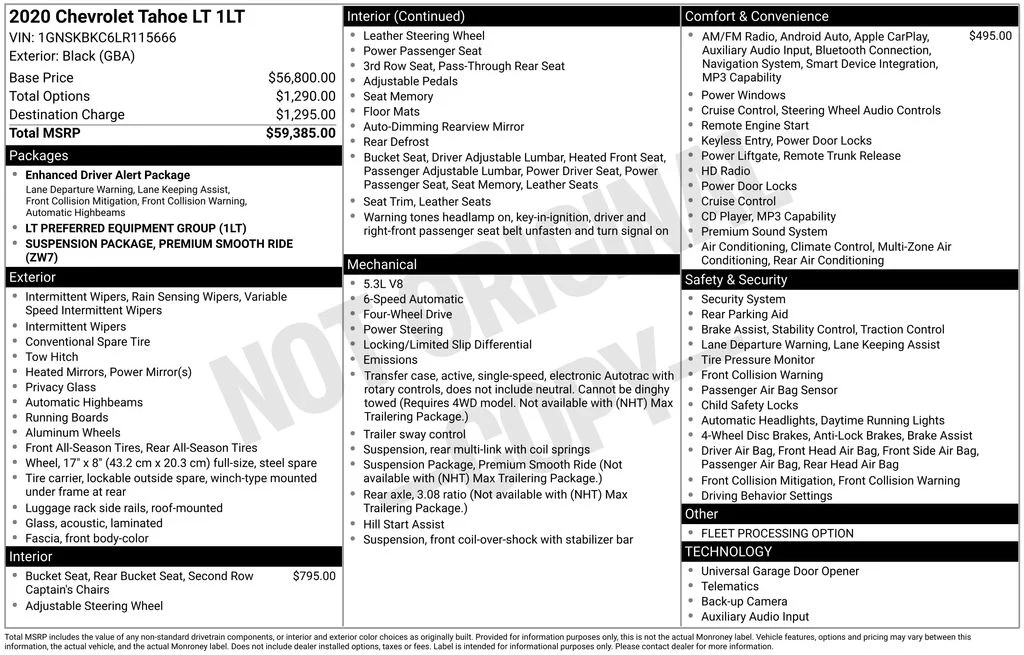 Certified Used 2020 Black Chevrolet LT image 36