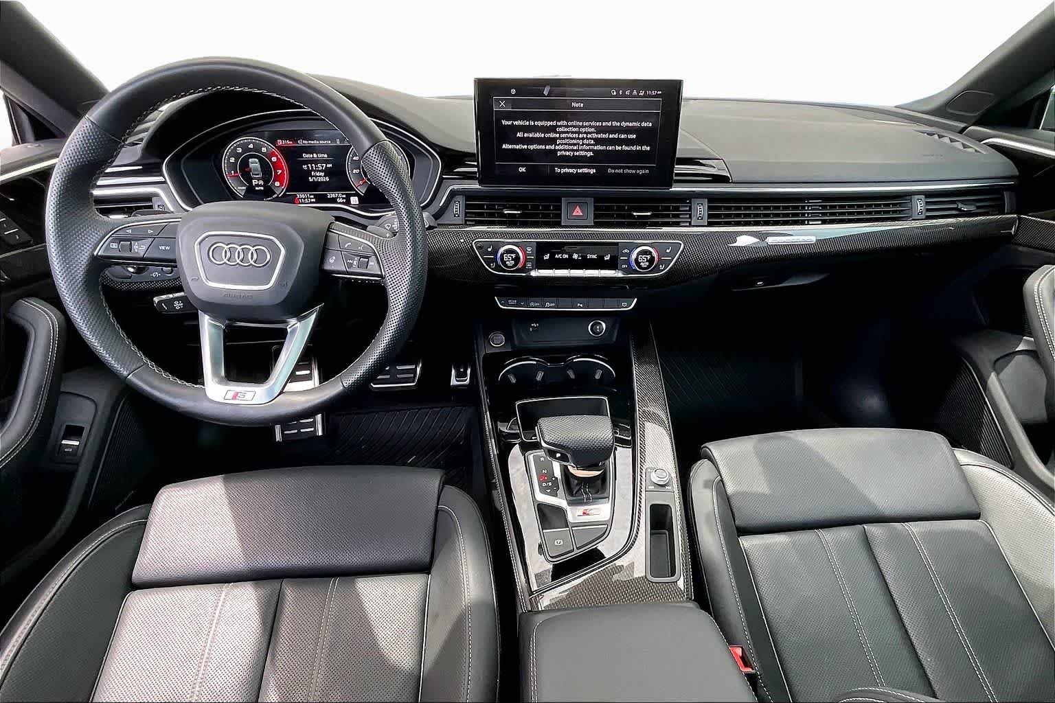 Used 2024 Glacier White Metallic Audi Premium Plus image 15