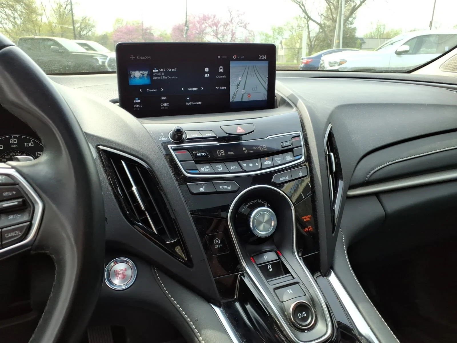 Used 2023 Liquid Carbon Metallic Acura SH-AWD TECH image 9