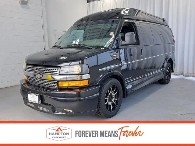 Used 2015 Black Chevrolet Work Van image 1