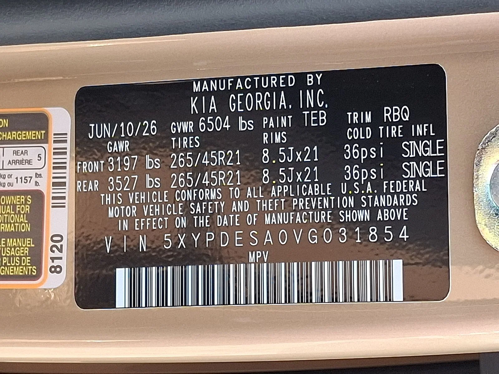New 2027 Brown Kia X-Line SX image 21